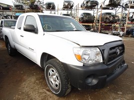2006 Toyota Tacoma White Extended Cab 2.7L AT 2WD #Z22123